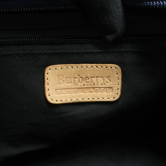 Burberry Navy Cloth Shoulder Bag 370-021925 - Picture 11 of 12